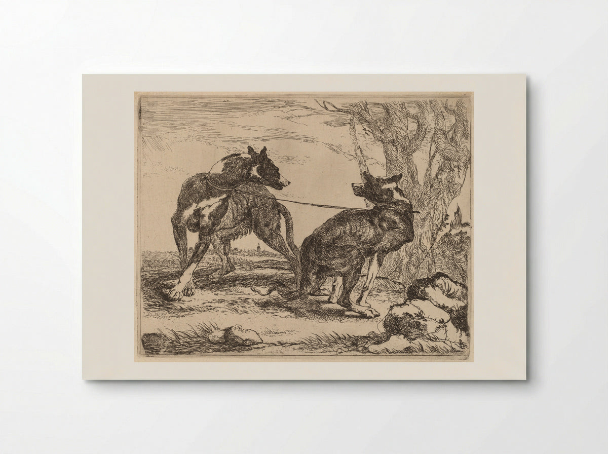 Two Greyhounds - Jan Fyt - Poster