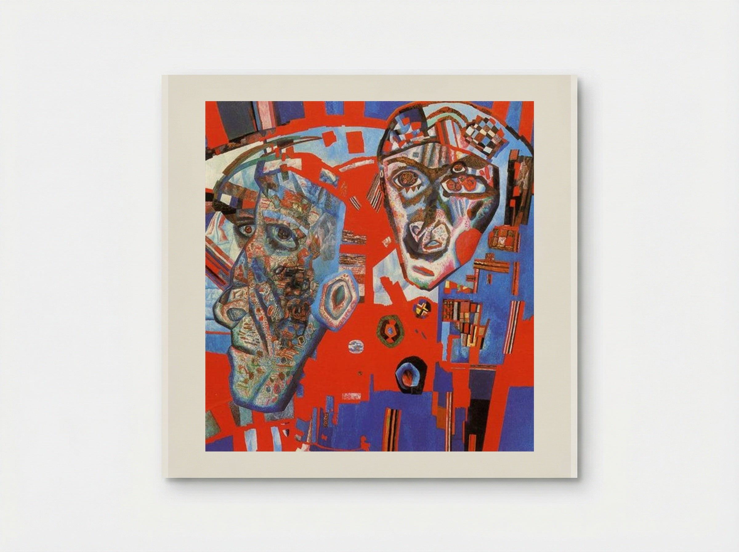Two Heads - Pavel Filonov - Poster