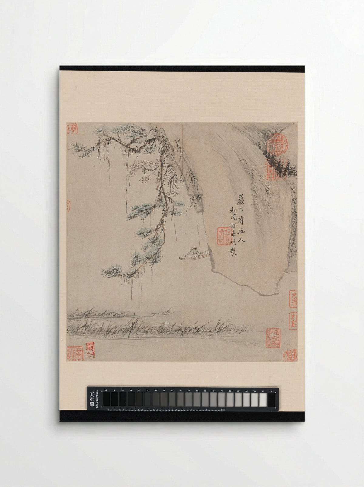 Two Landscapes (One of Two) - Cheng Jiasui - Poster