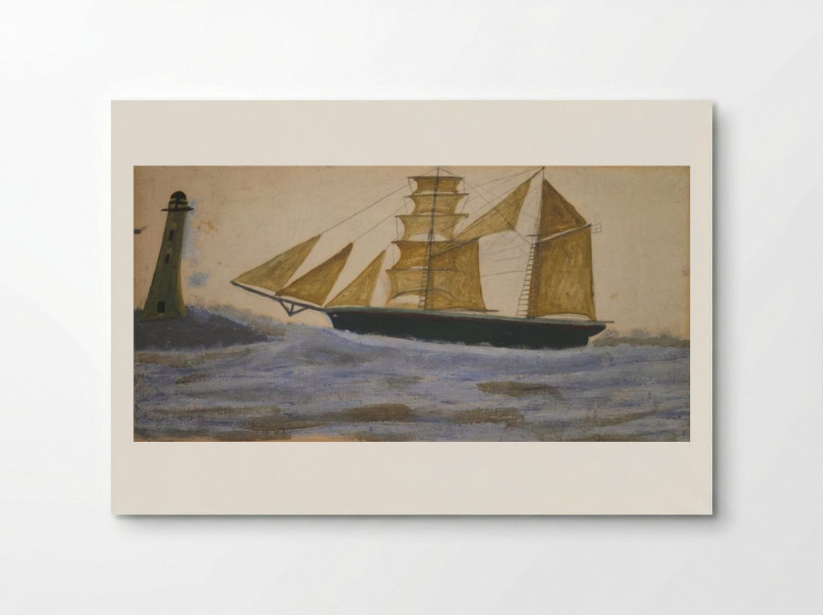 Two-Masted Ship - Alfred Wallis - Poster