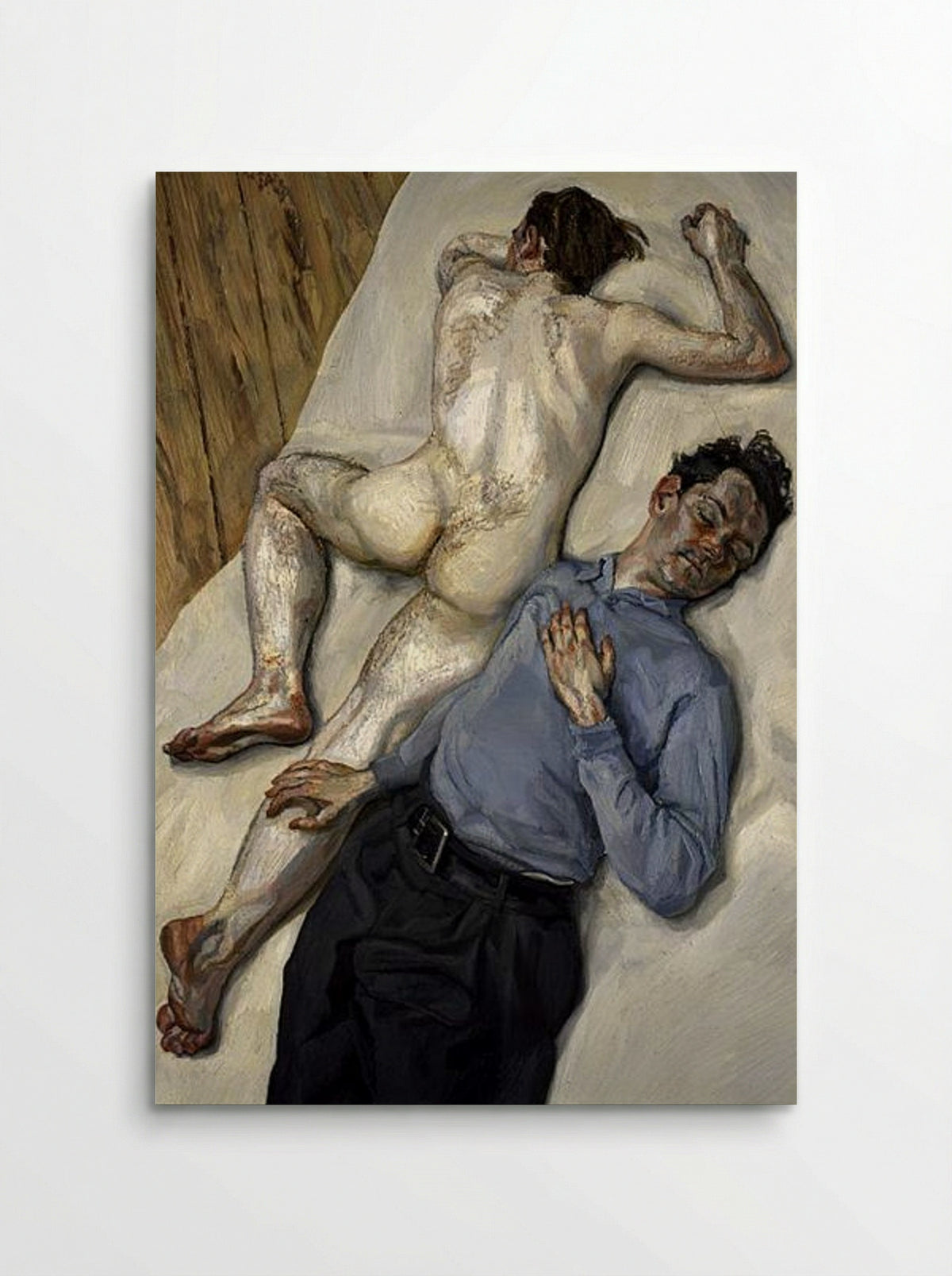 Two Men - Lucian Freud - Poster