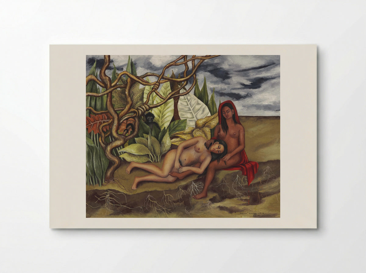 Two Nudes in the Forest (The Earth Itself) - Frida Kahlo - Poster