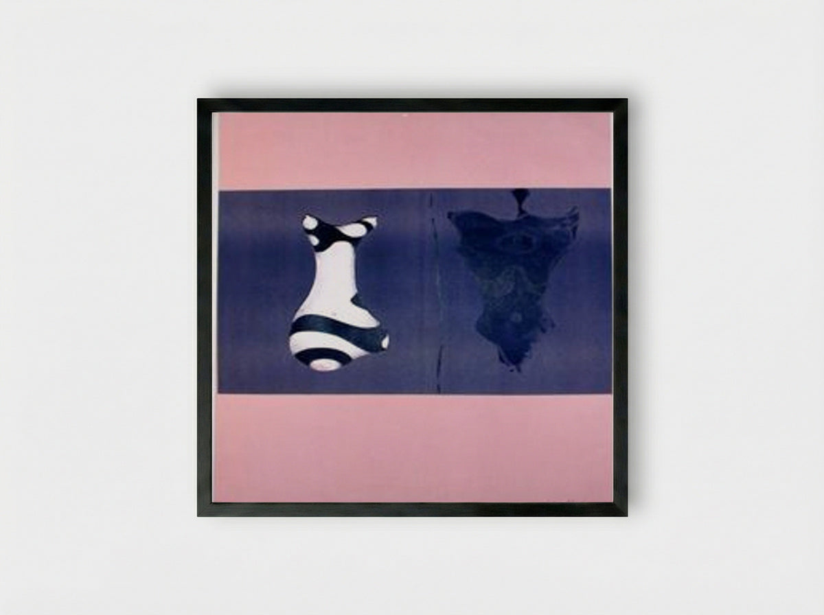 Two Torsos - Plakat - Framed Print Black