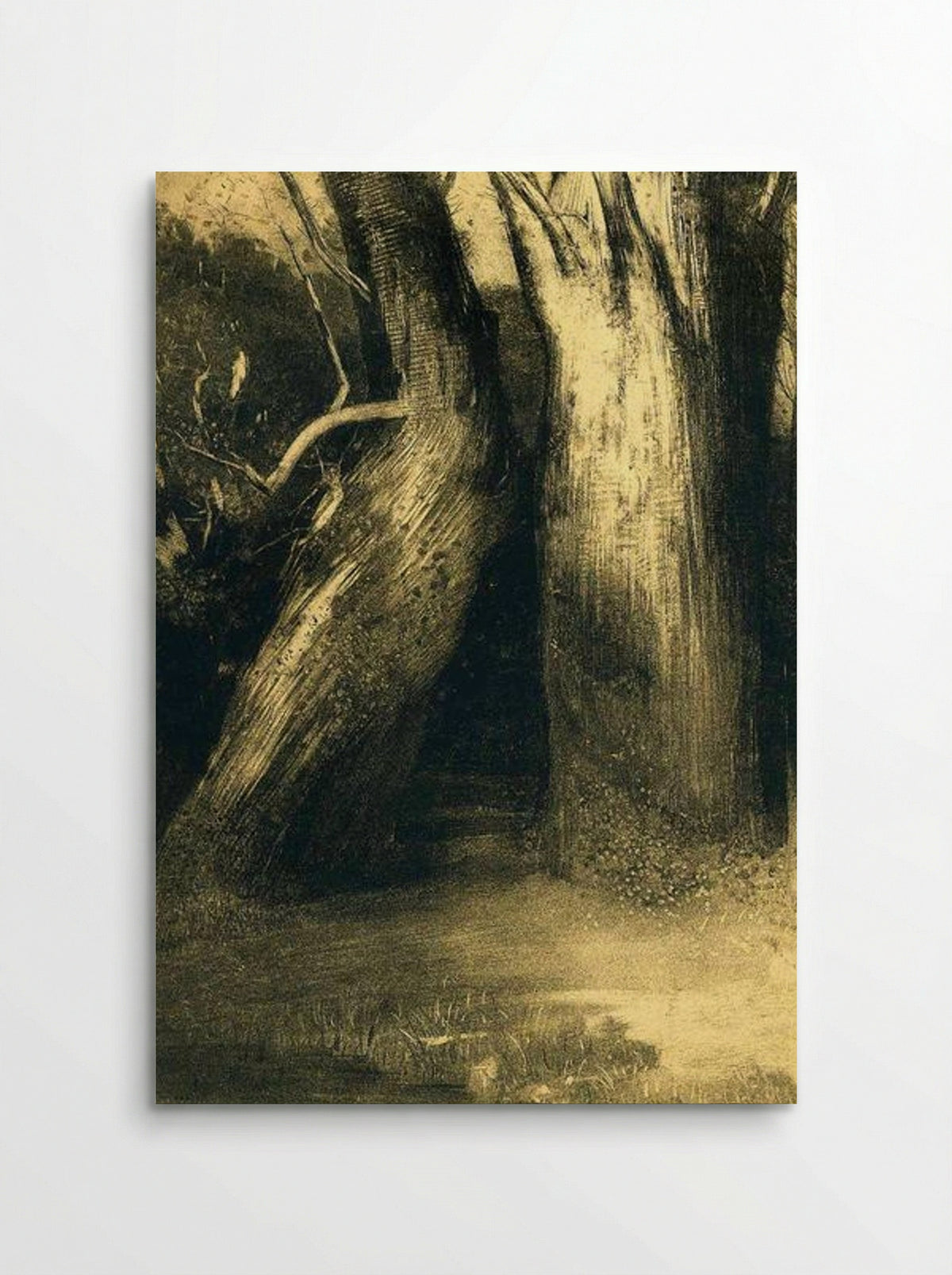 Two Trees - Odilon Redon - Poster