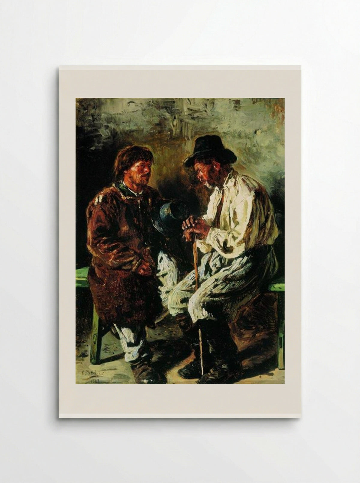 Two Ukrainians - Vladimir Makovsky - Poster