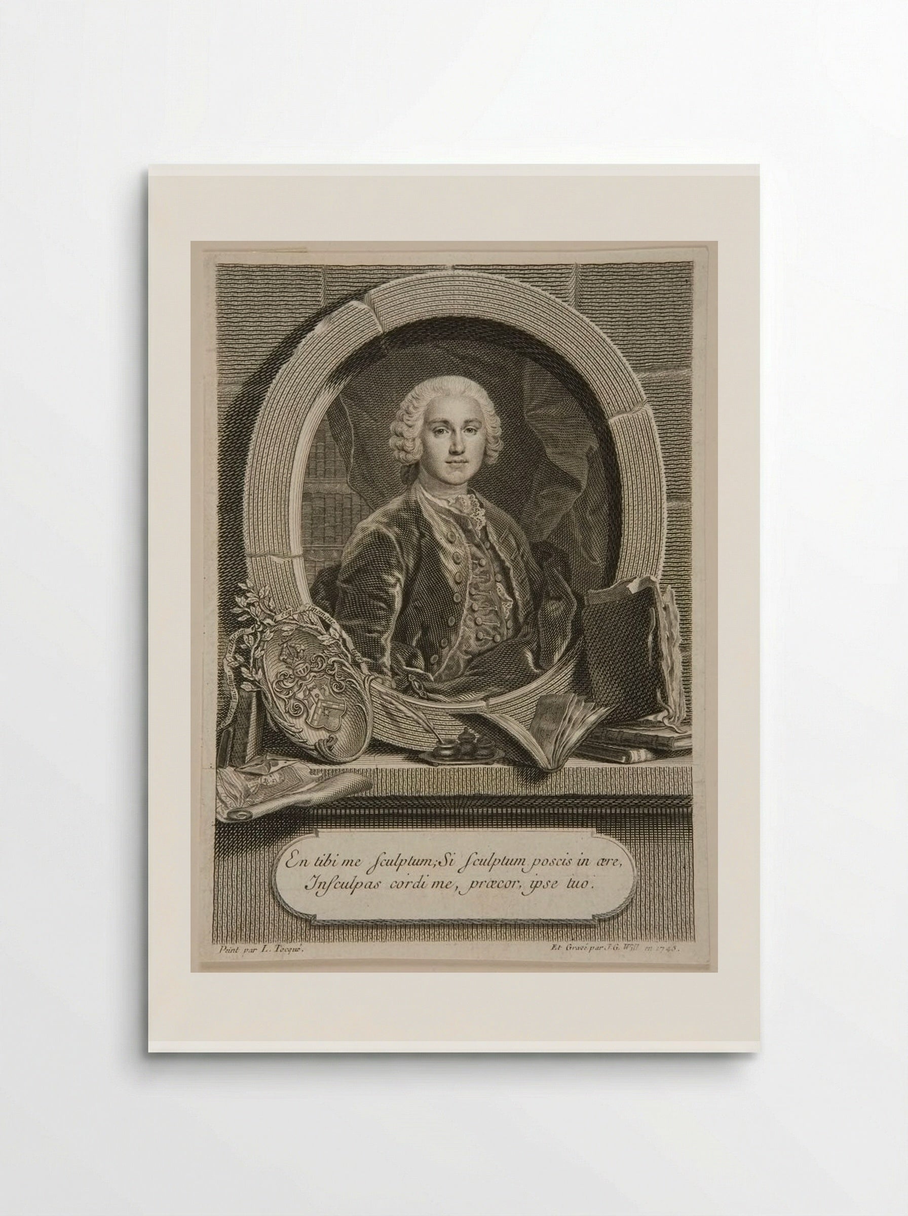 Tycho Hoffmann - Johann Georg Wille - Poster