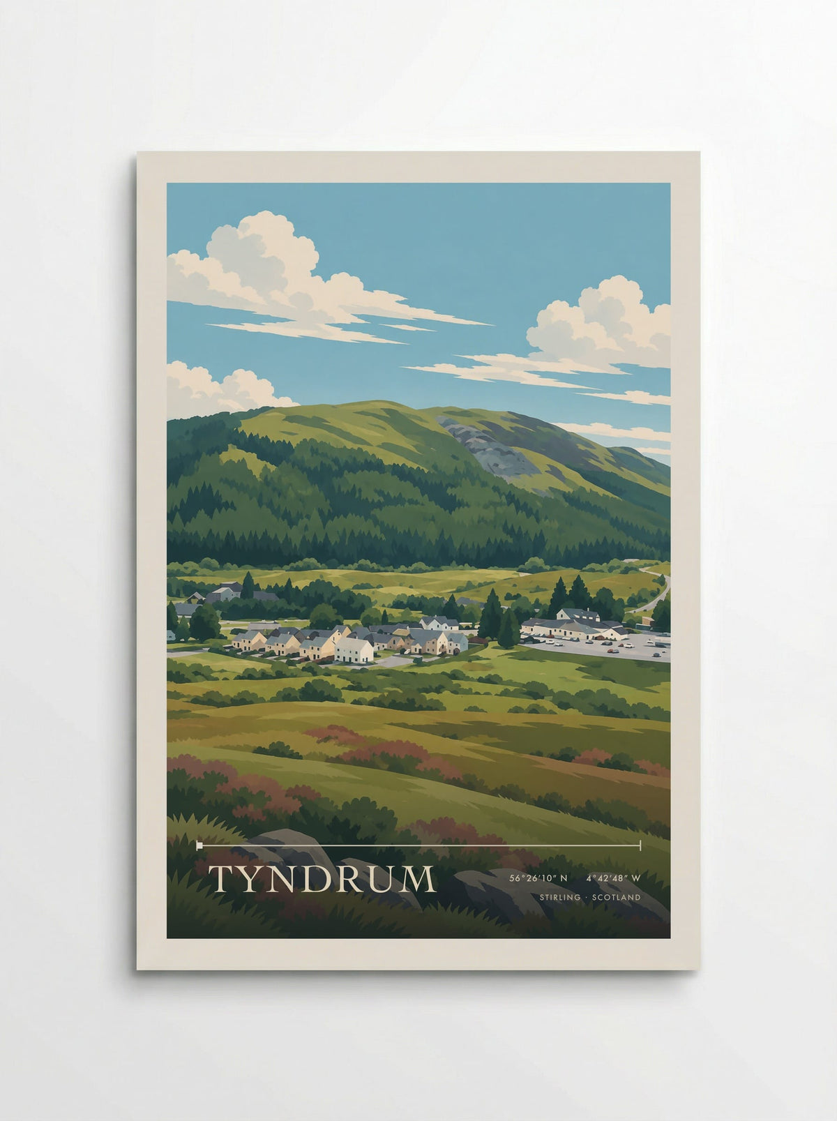 Tyndrum, Stirling | Travel Poster - Poster