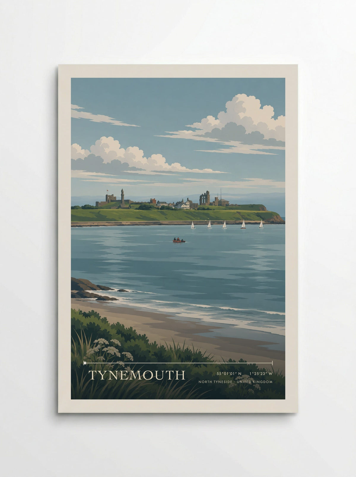 Tynemouth, North Tyneside | Travel Poster - Poster