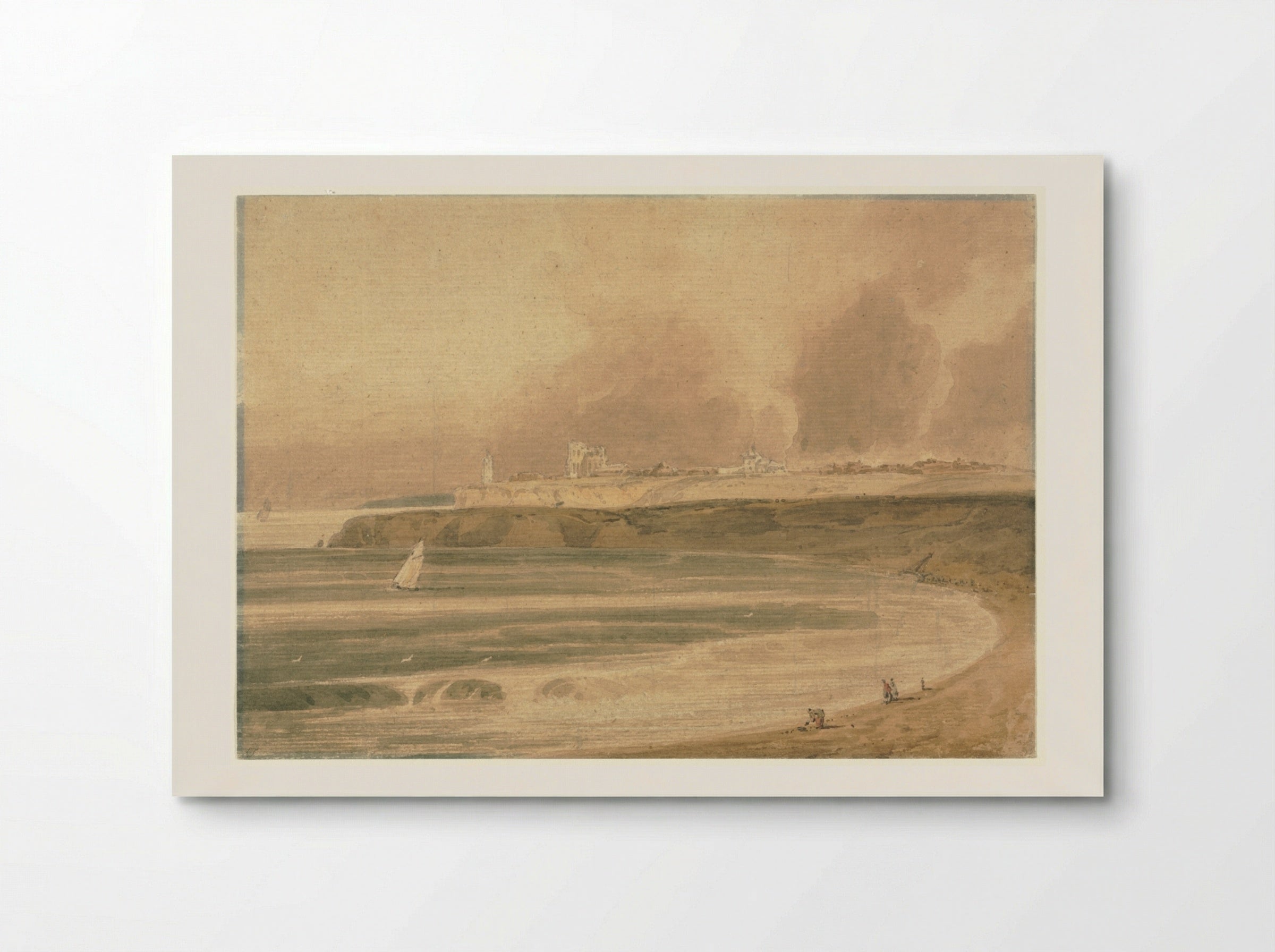 Tynemouth, Northumberland - Thomas Girtin - Poster