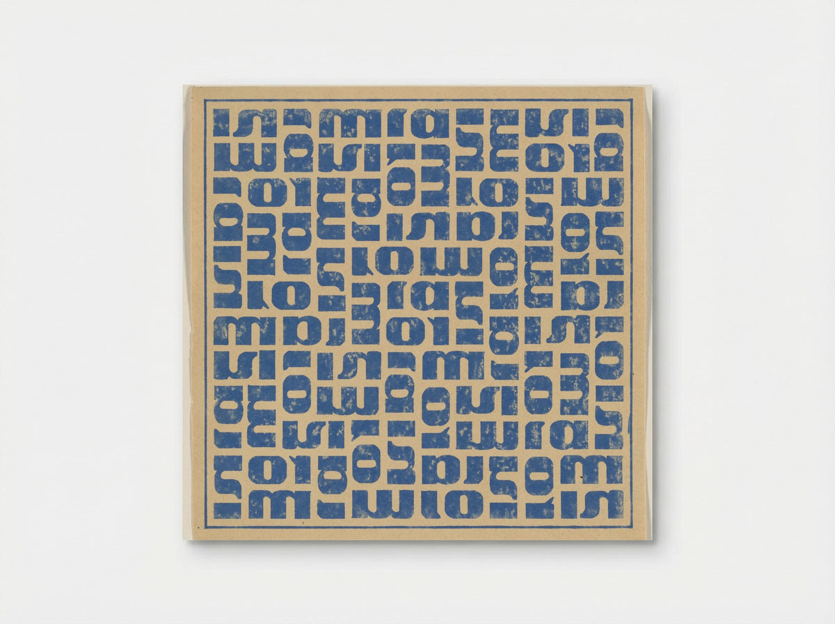 Typographic Study - Samuel Szczekacz - Poster
