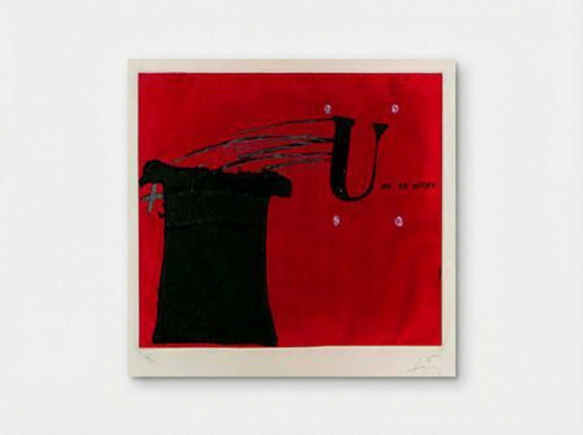 U no és ningú - Antoni Tàpies - Poster