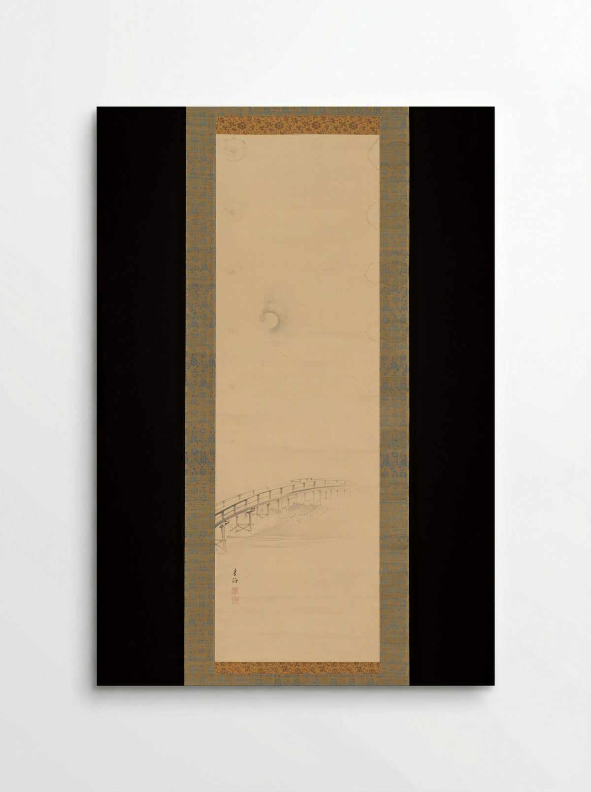 Uji Bridge in the Moonlight - Gantoku - Poster