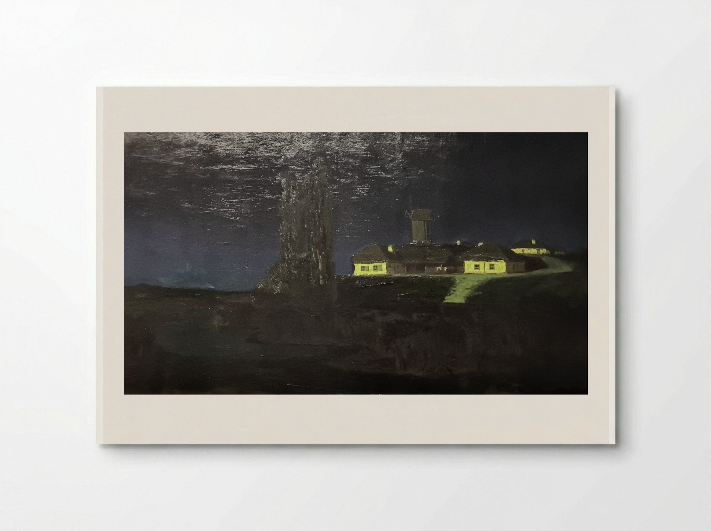 Ukrainian Night - Arkhip Kuindzhi - Poster