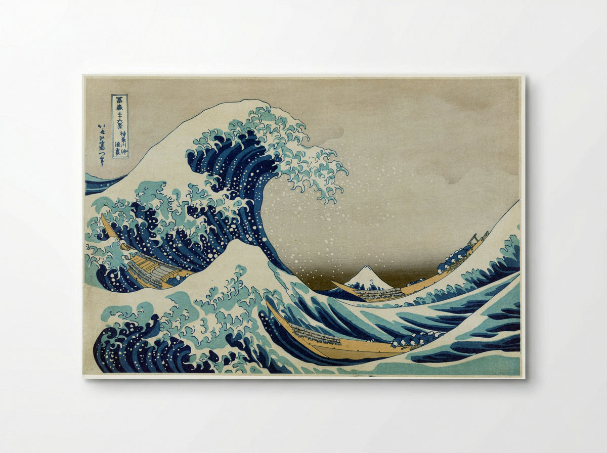 Under the Wave off Kanagawa - Katsushika Hokusai - Poster