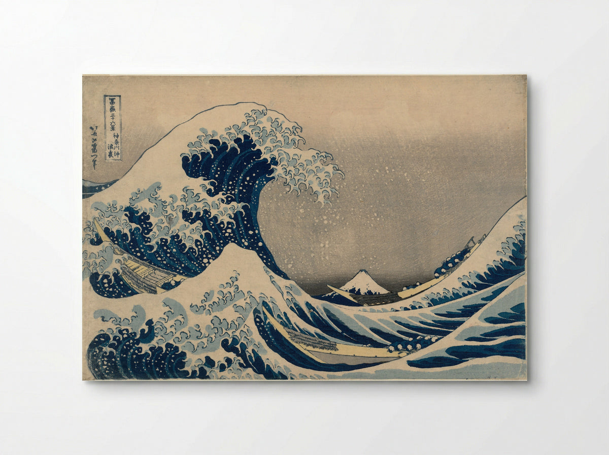 Under the Wave off Kanagawa - Katsushika Hokusai - Poster