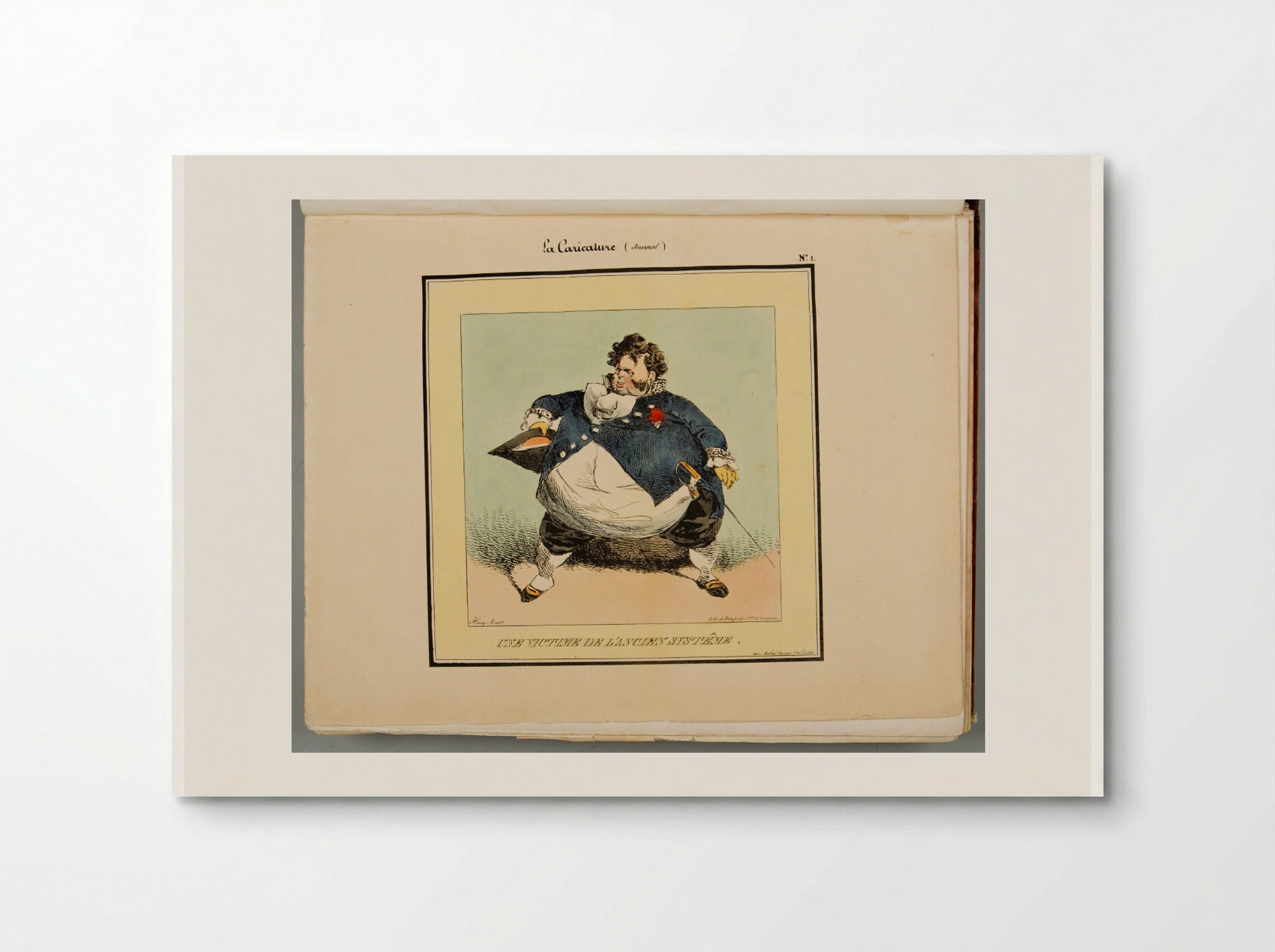 Une Victime de l'Ancien Système - Henry Monnier - Poster