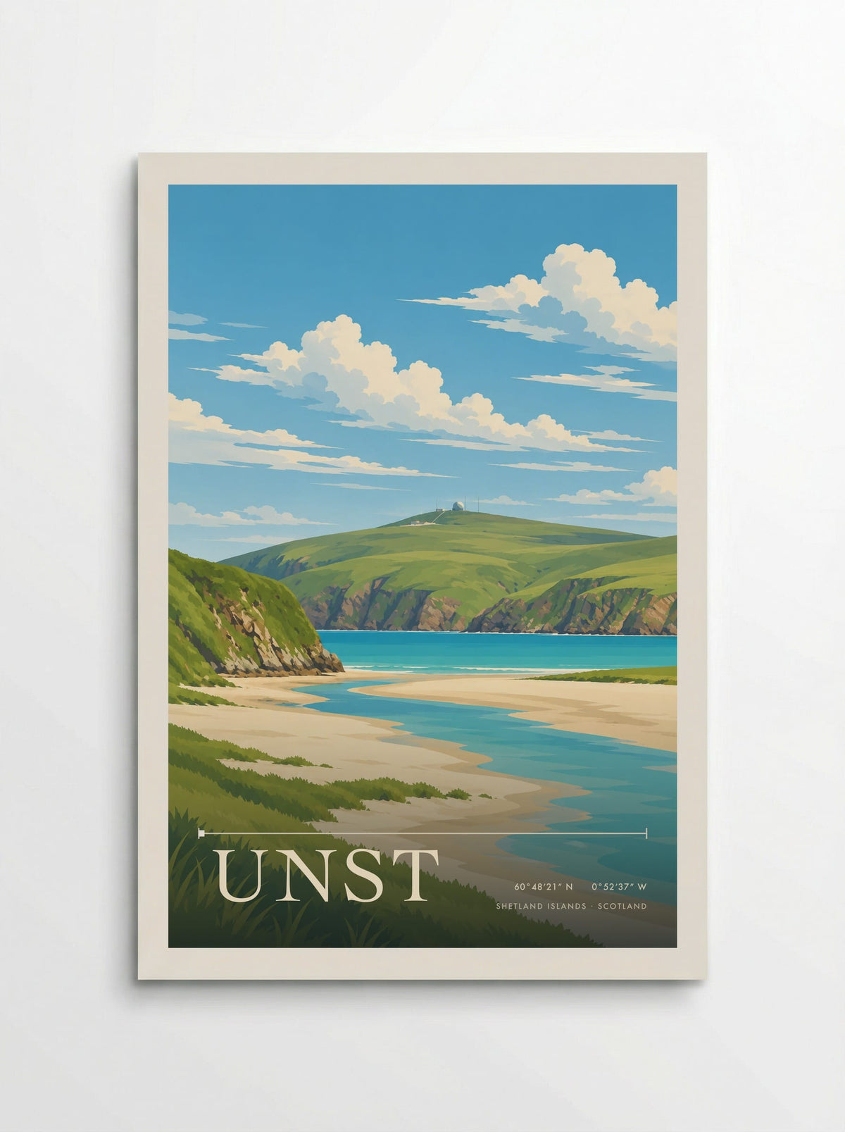 Unst, Shetland Islands | Travel Poster - Poster
