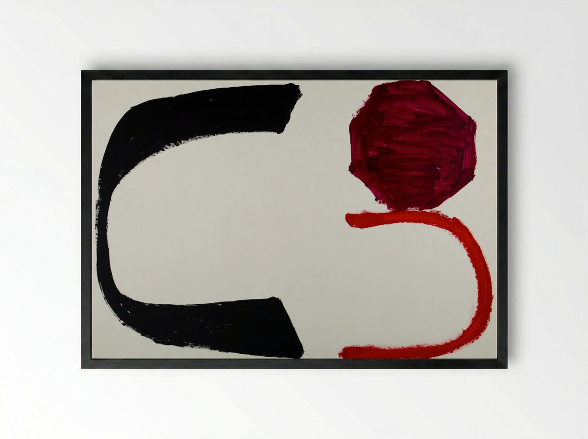 Untitled (#1118) - George Sugarman - Framed Print Black