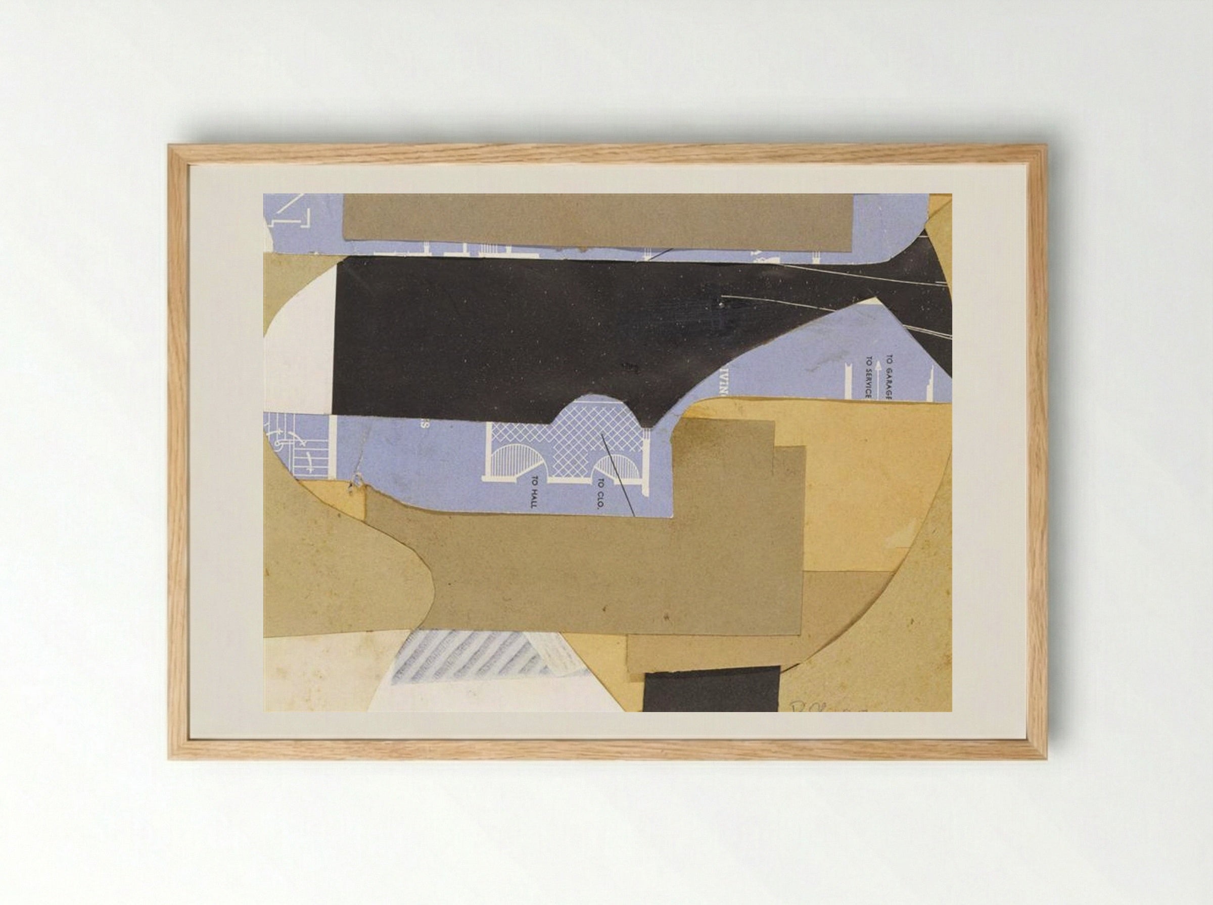 Untitled (35-14) - Balcomb Greene - Framed Print Wood