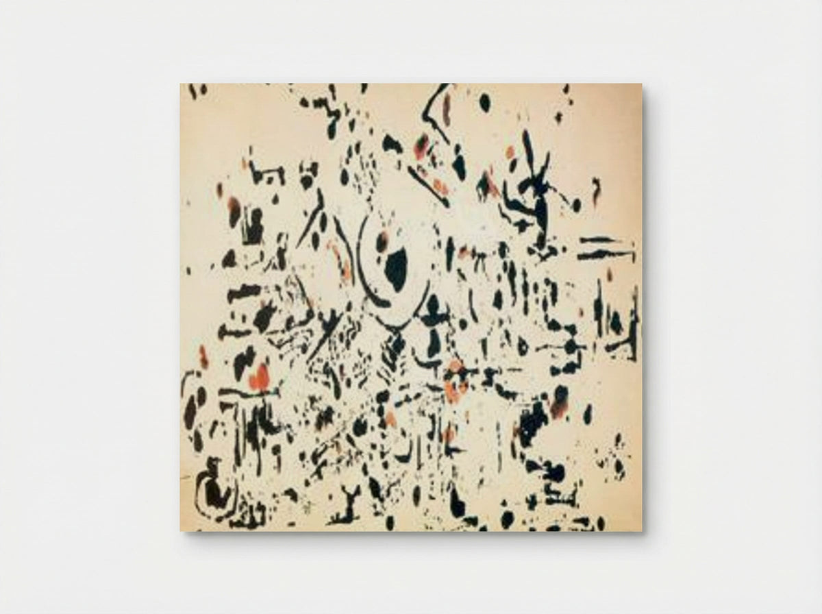 Untitled (Abstract Composition, Ink on Paper) - Jackson Pollock - Poster