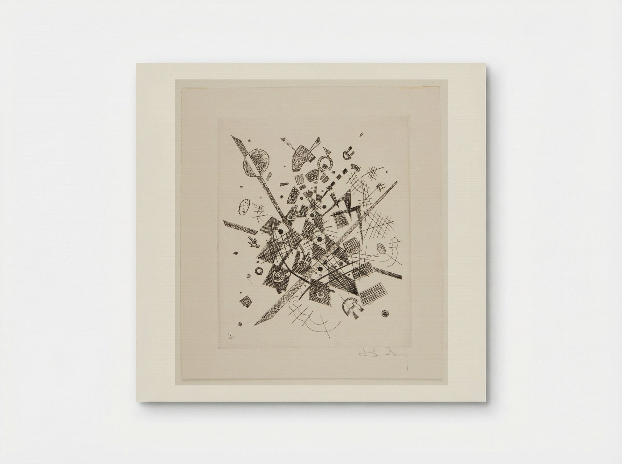Untitled (Abstract Composition) - Wassily Kandinsky - Poster