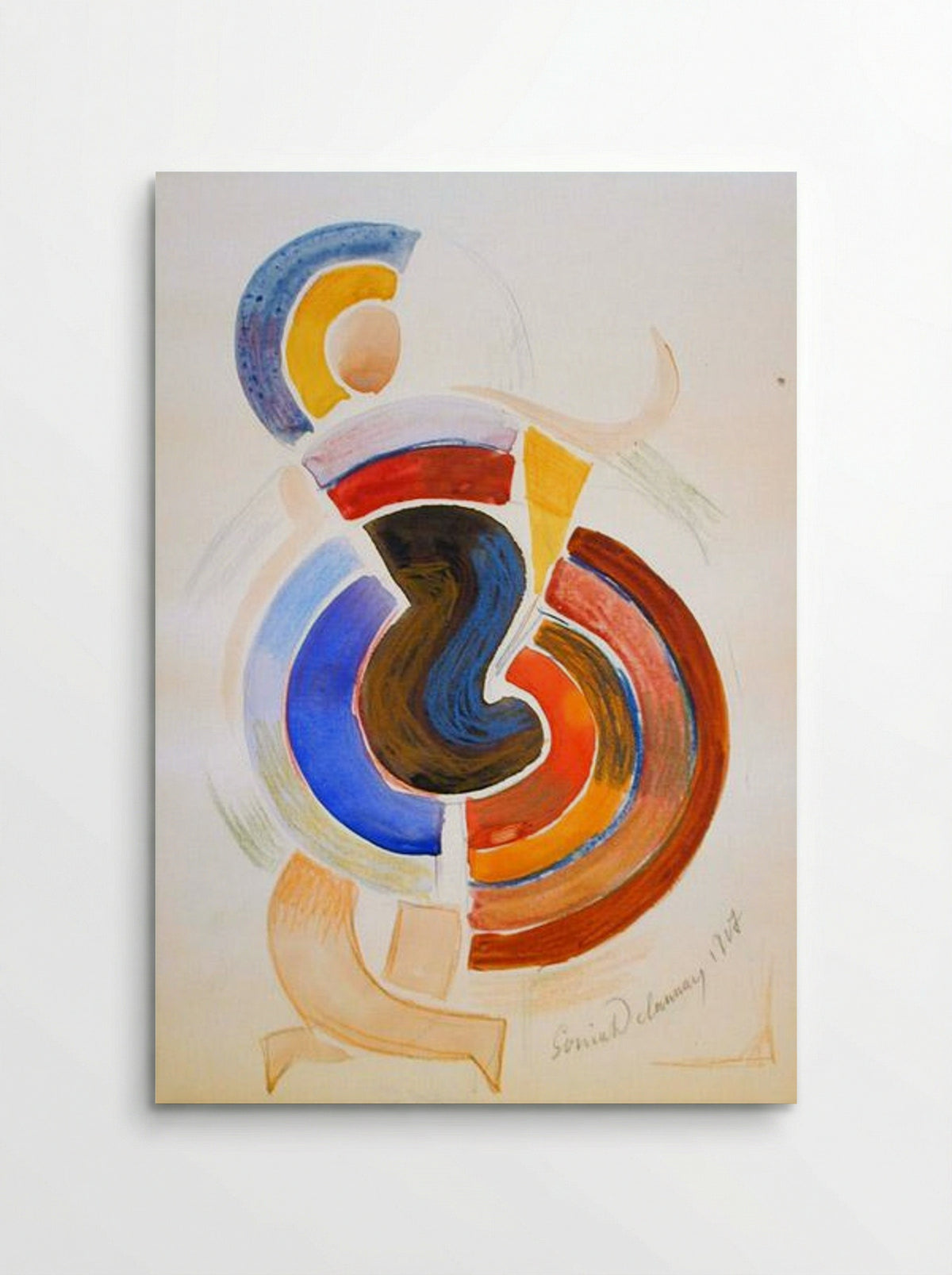 Untitled (Abstract Composition) - Sonia Delaunay - Poster