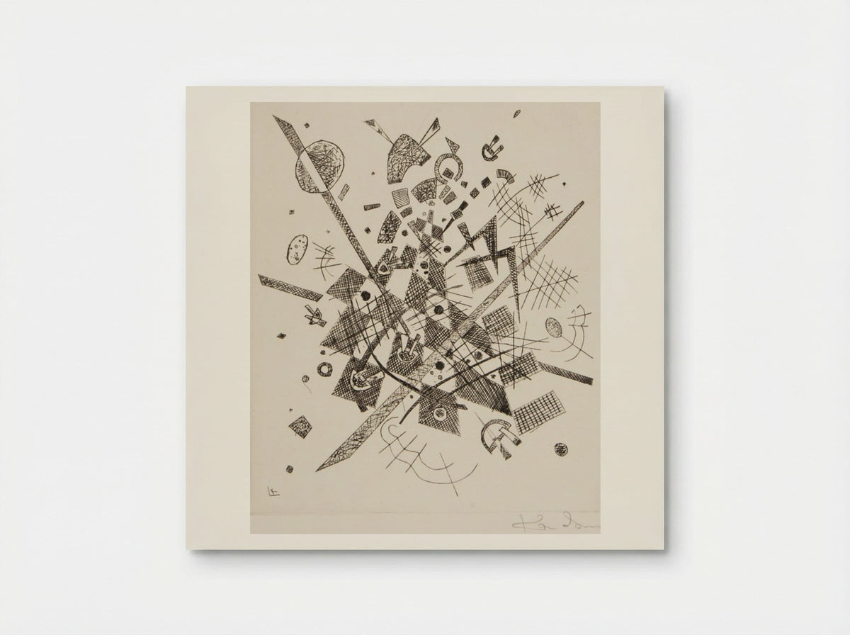 Untitled (Abstract Composition) - Wassily Kandinsky - Poster