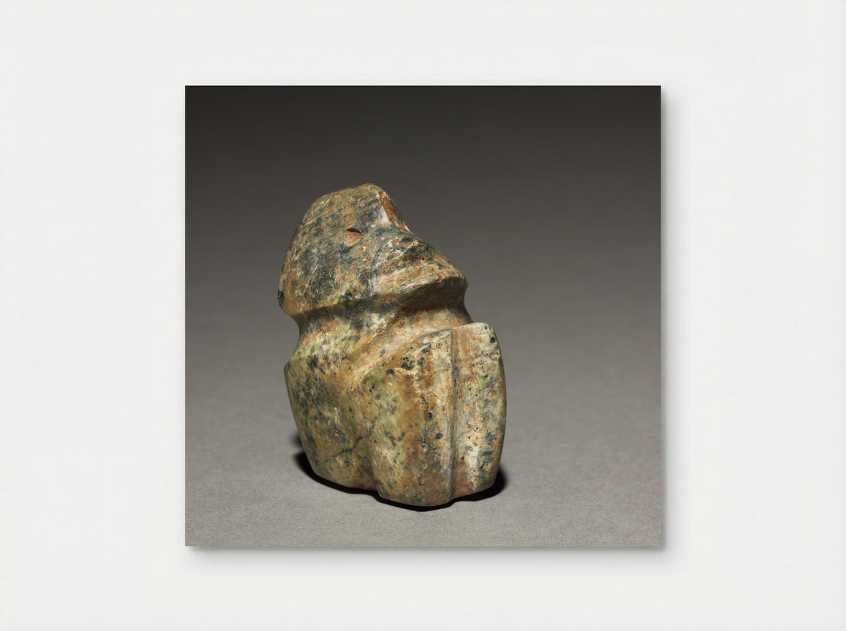 Untitled (Anthropomorphic Stone Figure) - Fine Art Print - Poster