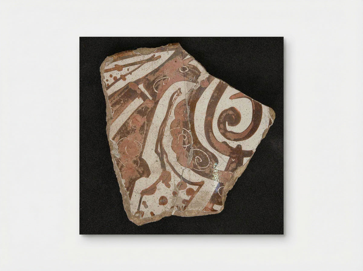 Untitled (Ceramic Fragment, Earthenware) - Fine Art Print - Poster