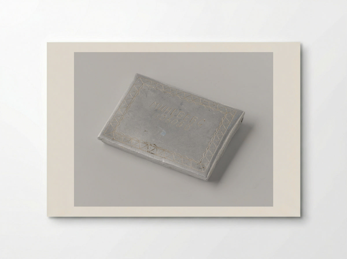 Untitled (Cigarette Case with Inscription) - Dick W.B. van Maarseveen - Poster