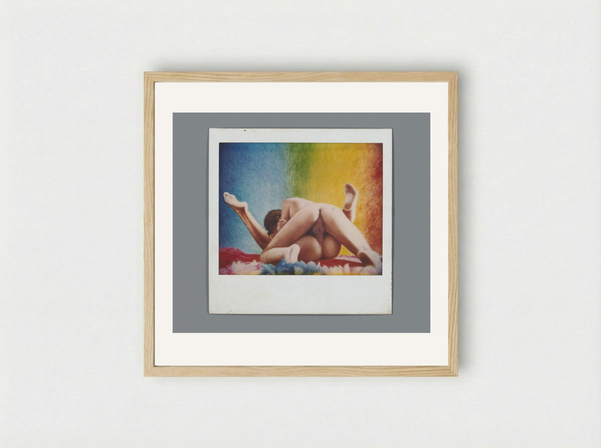 Untitled (Copulation Scene) - Aat Veldhoen - Framed Print Wood