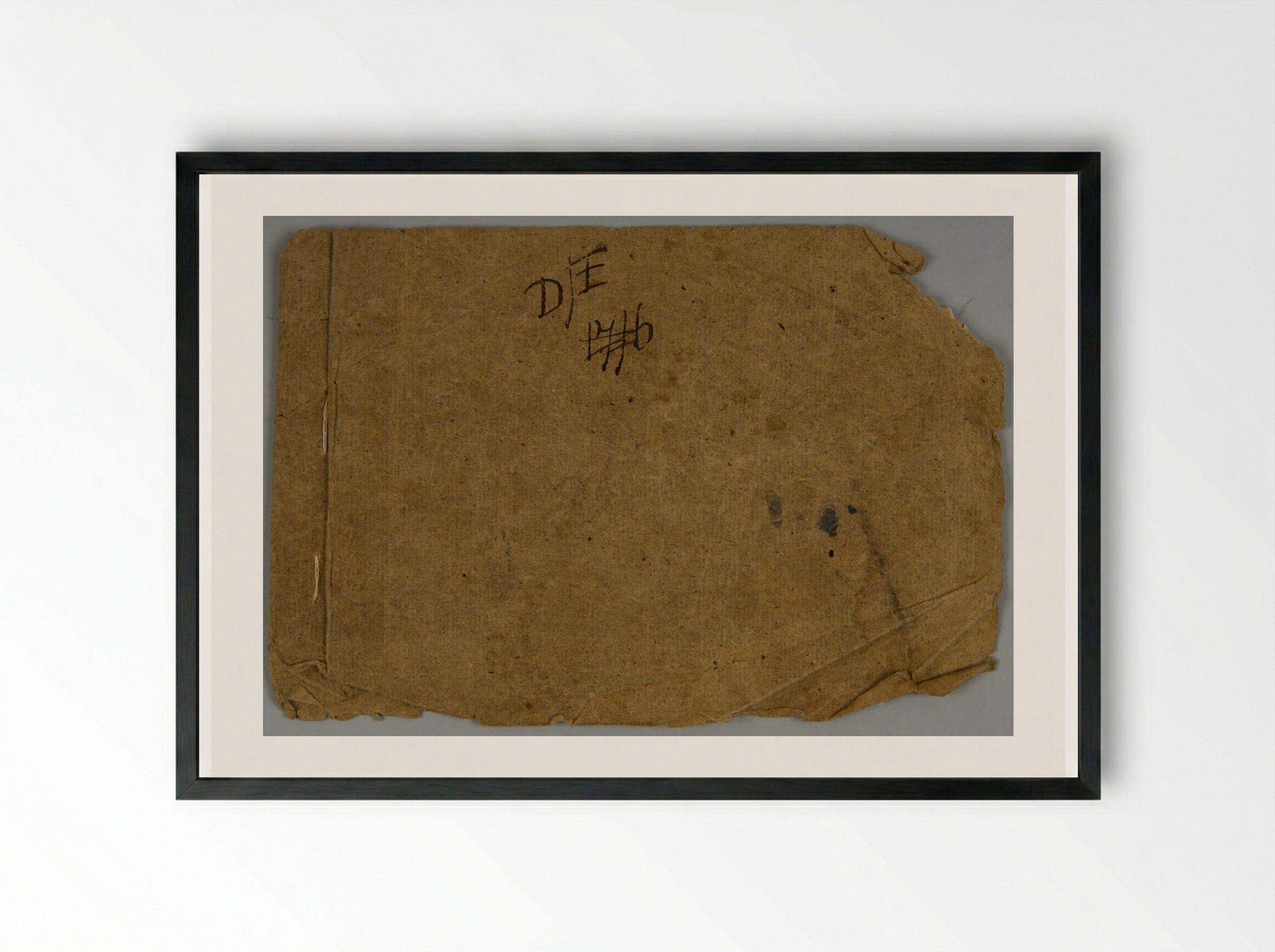 Untitled (Cover of Booklet of Landscape Prints) - François Vivares - Framed Print Black