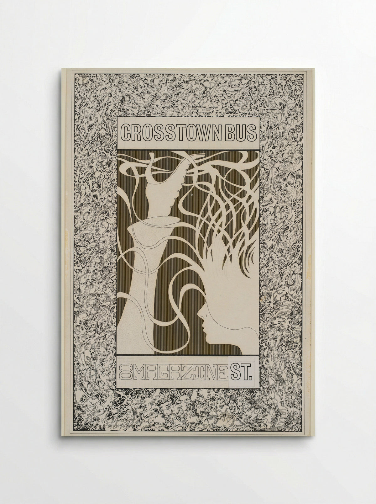 Untitled (Crosstown Bus Magazine Poster) - James McCracken Jr. - Poster
