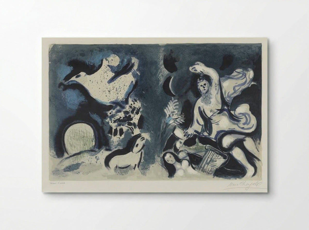 Untitled (Design for Bible Cover) - Marc Chagall - Poster