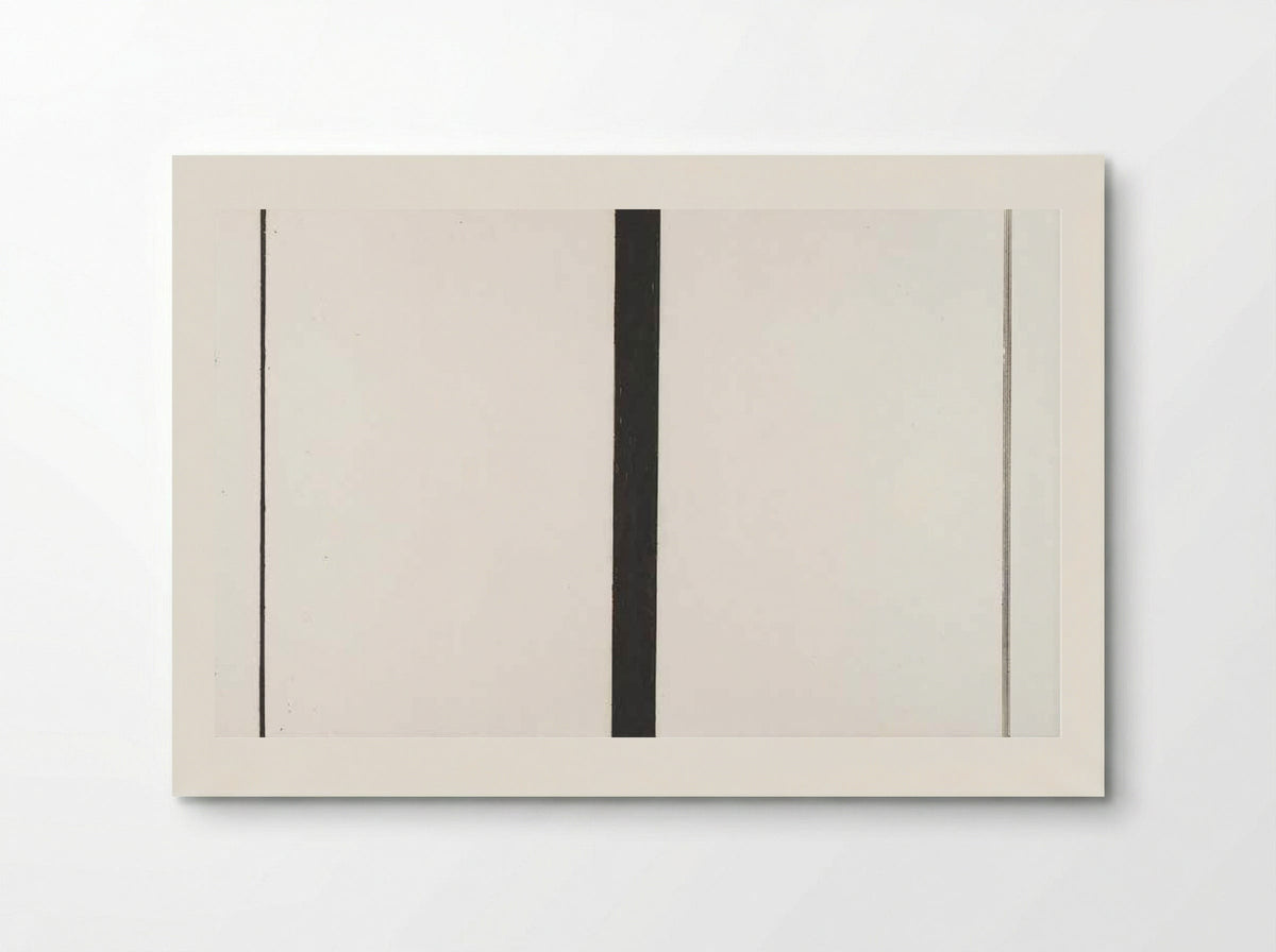Untitled Etching #1 - Barnett Newman - Poster