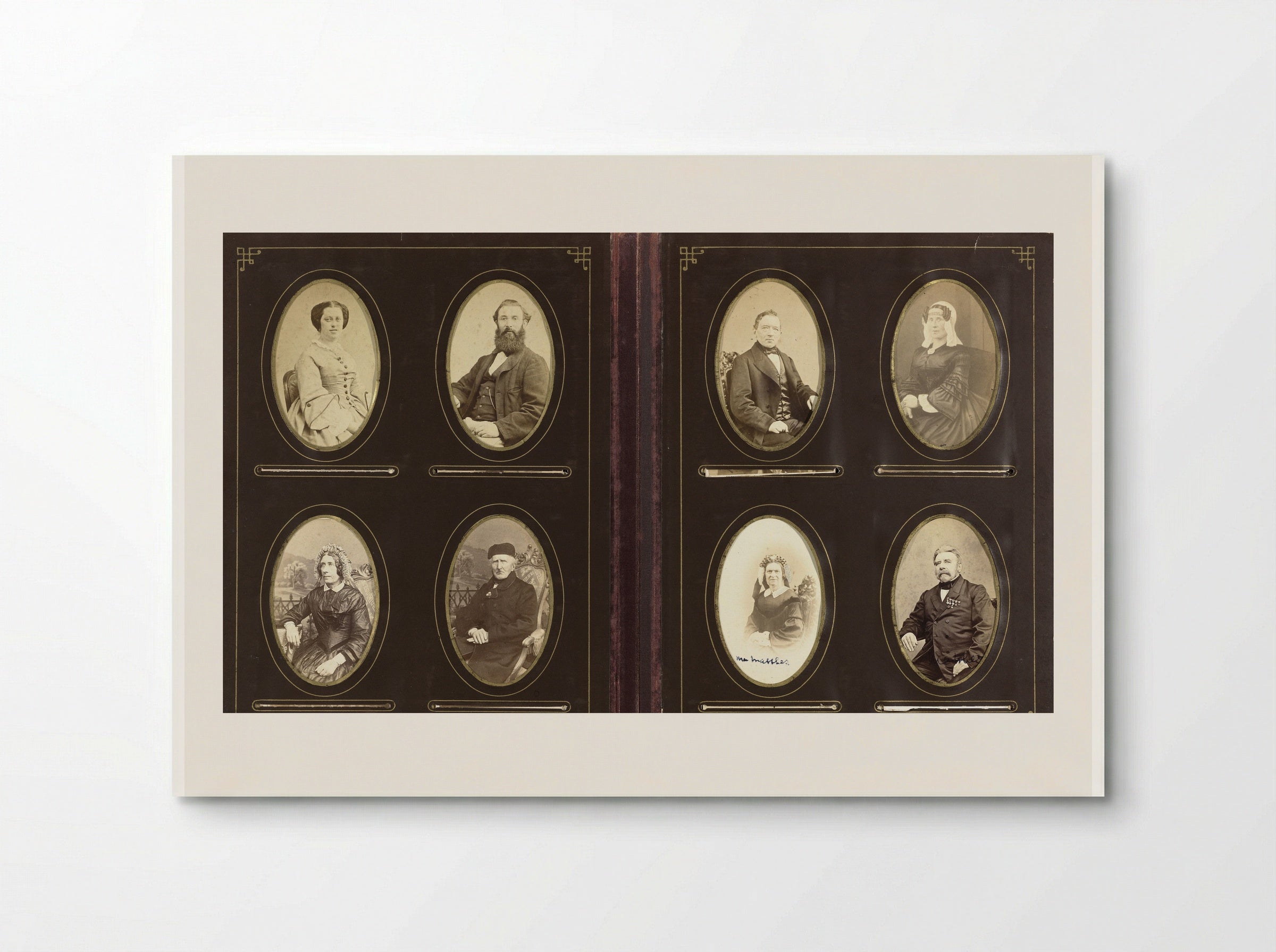 Untitled (Family Portrait Album Page) - Diverse vervaardigers - Poster