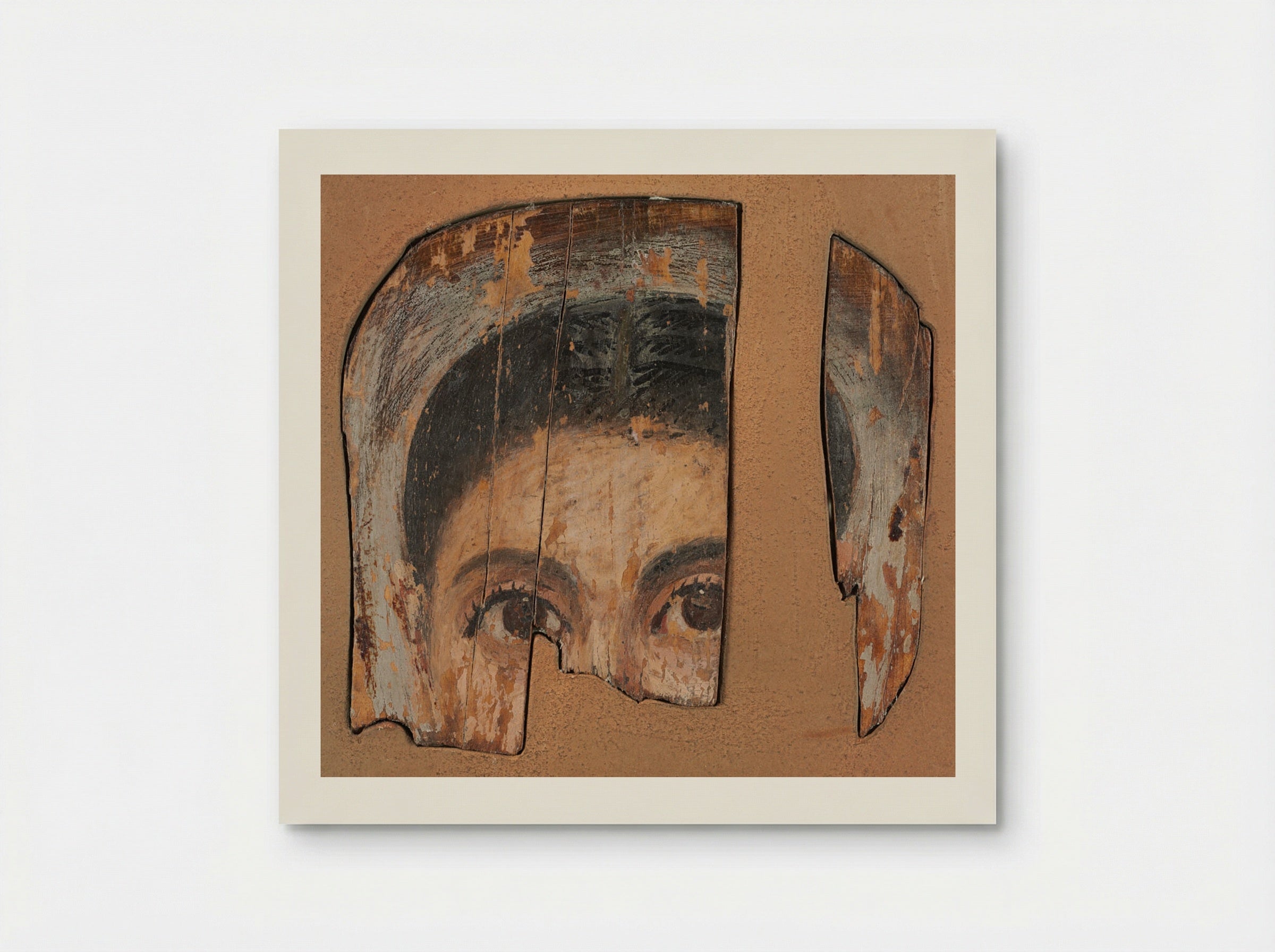 Untitled (Fragmentary Mummy Portrait) - Fine Art Print - Poster