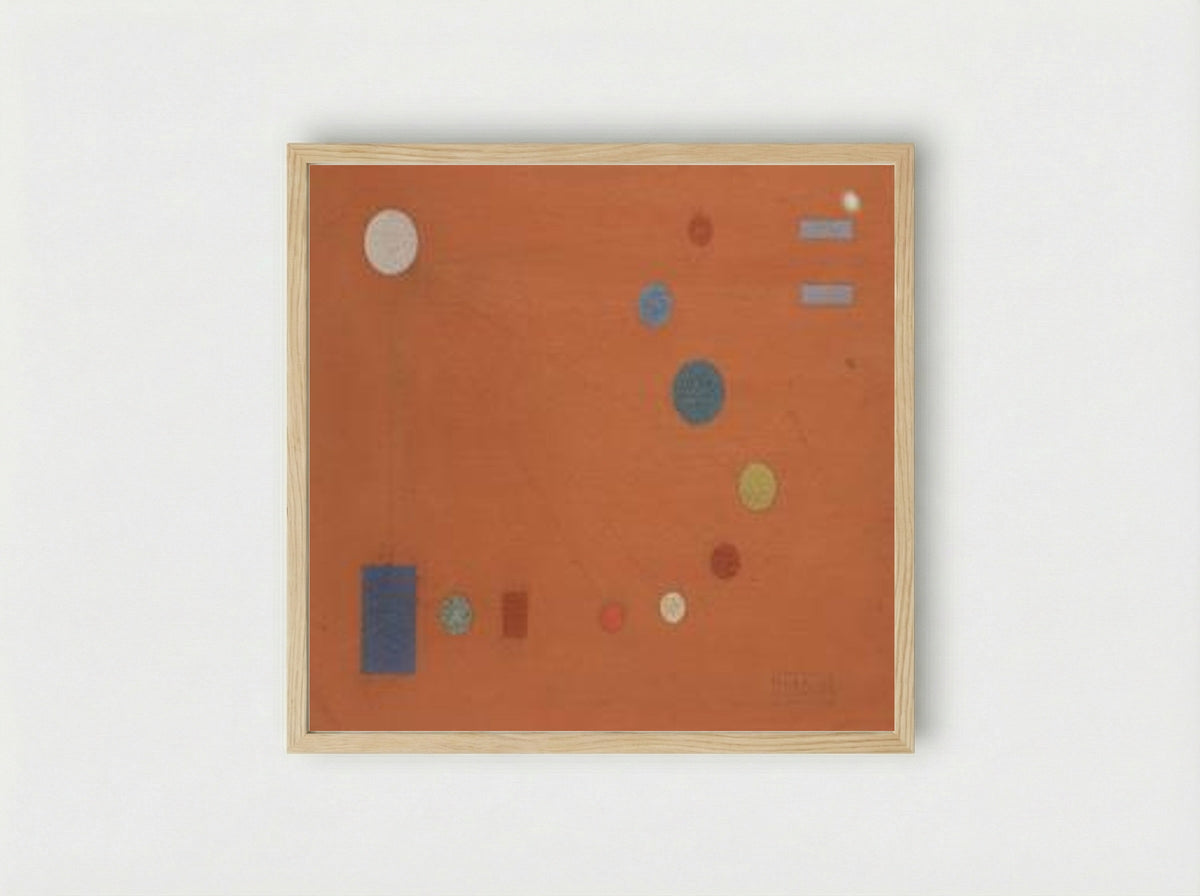 Untitled (Geometric Composition) - Lolo Soldevilla - Framed Print Wood