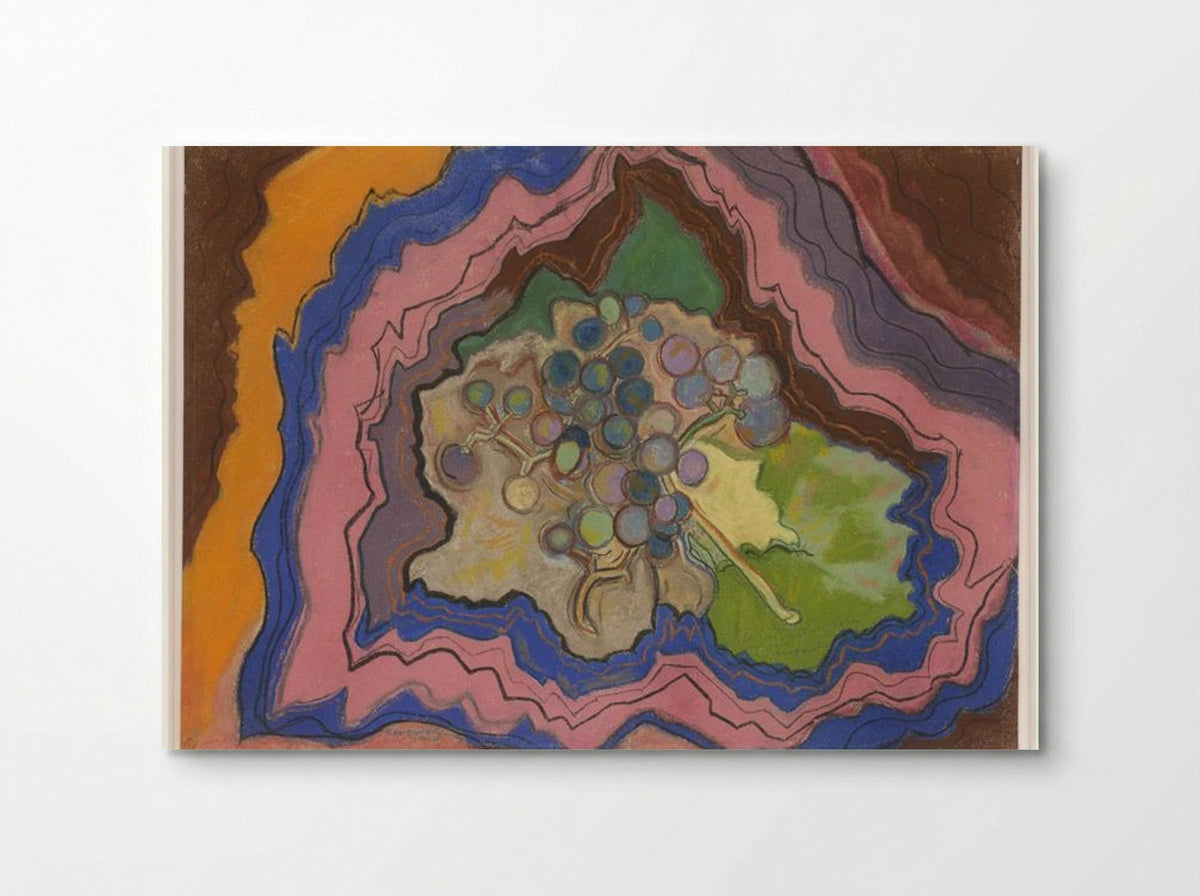Untitled (Grapes, Pastel on Paper) - Beauford Delaney - Poster