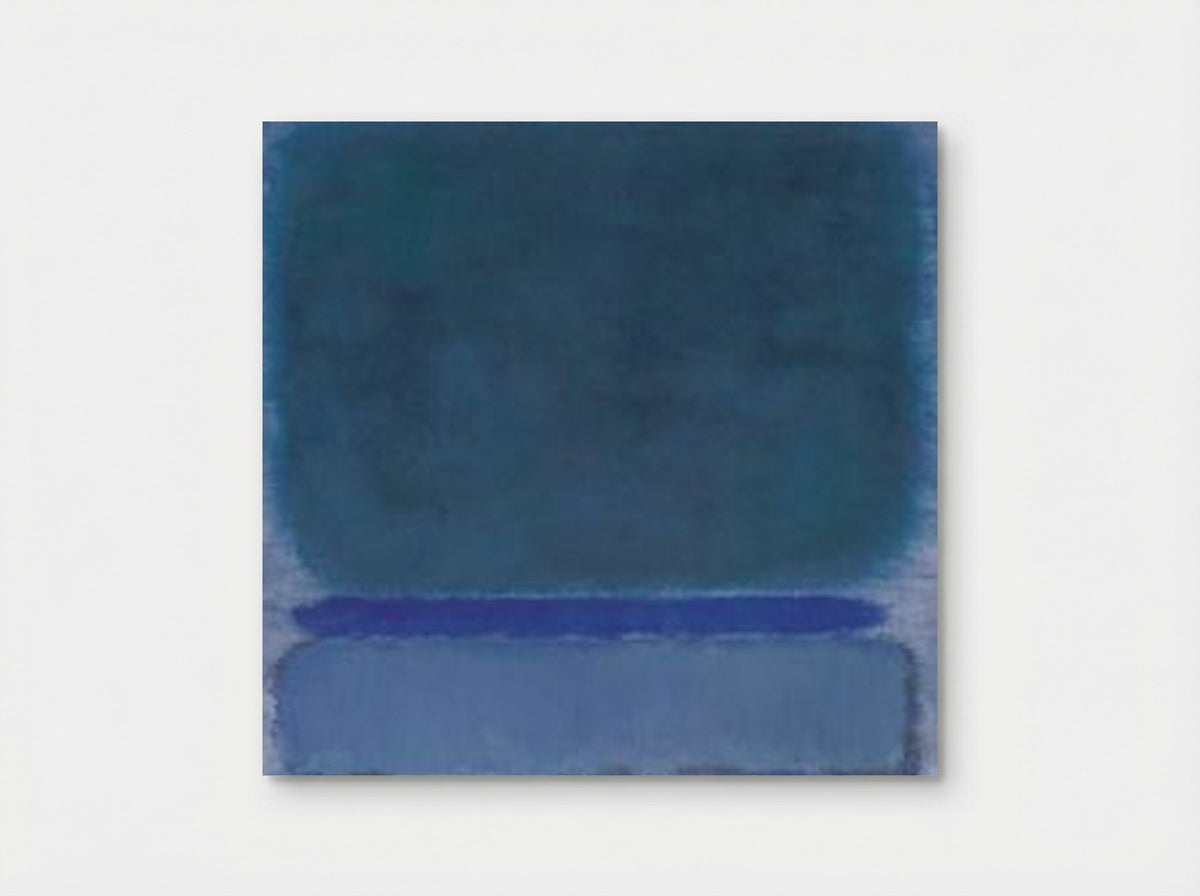 Untitled (Green on Blue) - Mark Rothko - Poster