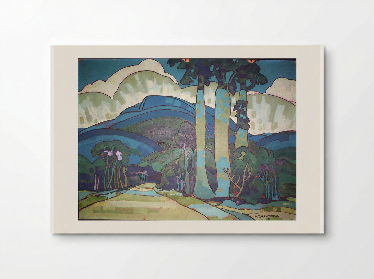 Untitled (Hawaiian Mountain Scene) - Arman Manookian - Poster