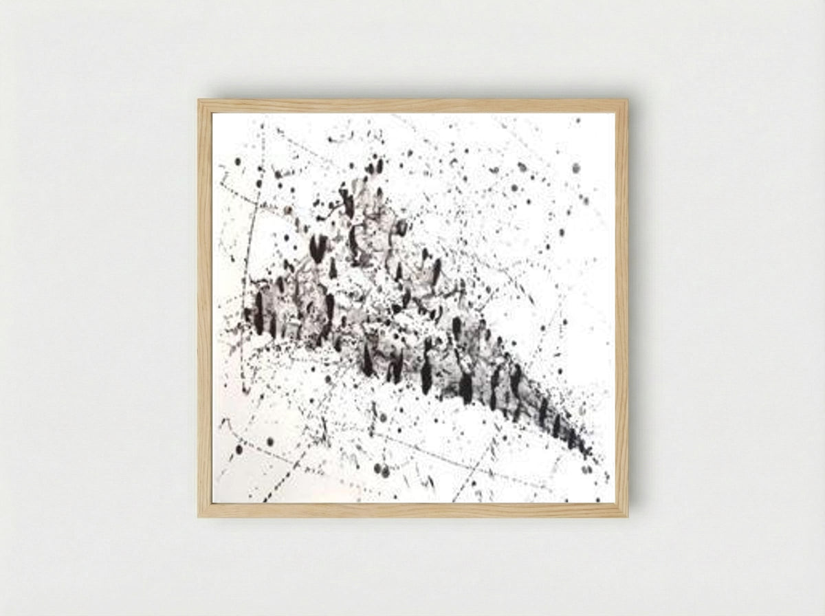 Untitled (L.213; SF.240) - Sam Francis - Framed Print Wood