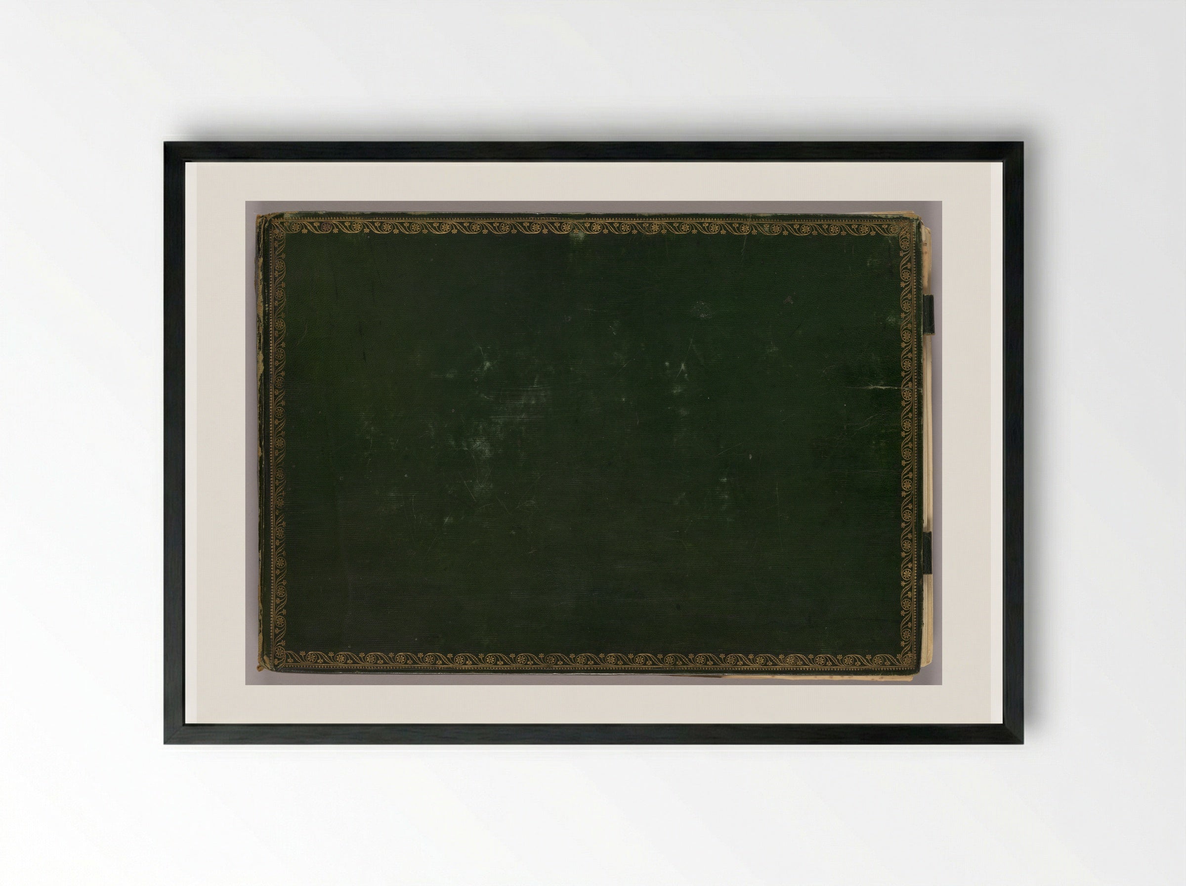 Untitled (Leclère Album Cover) - Various Artists - Framed Print Black