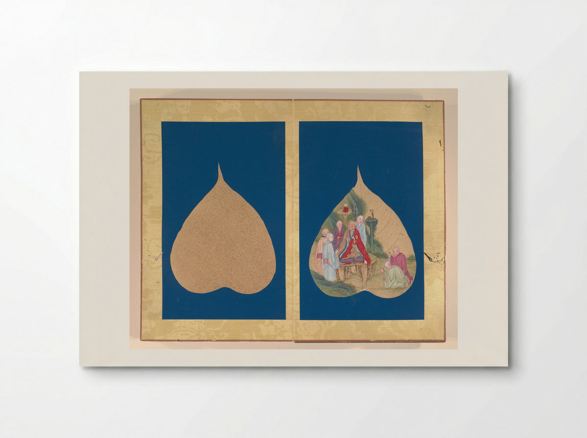 Untitled (Luohans on Bodhi Leaf) - Fine Art Print - Poster