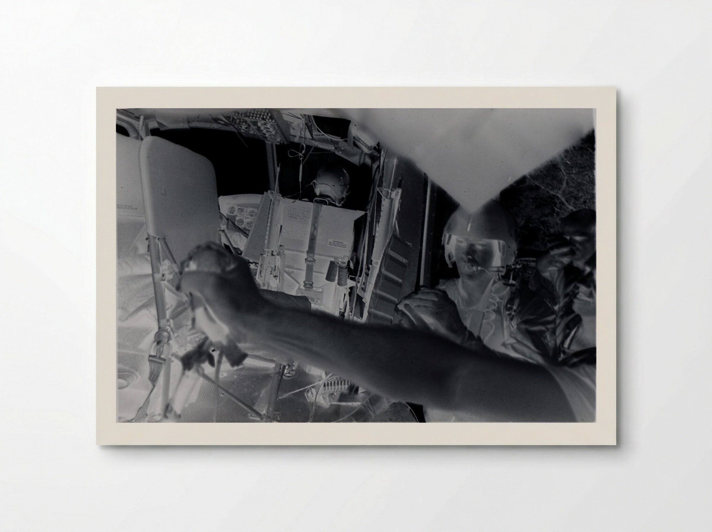 Untitled (Medical Detachment in Medevac Helicopter, Vietnam) - Gordon W. Gahan - Poster