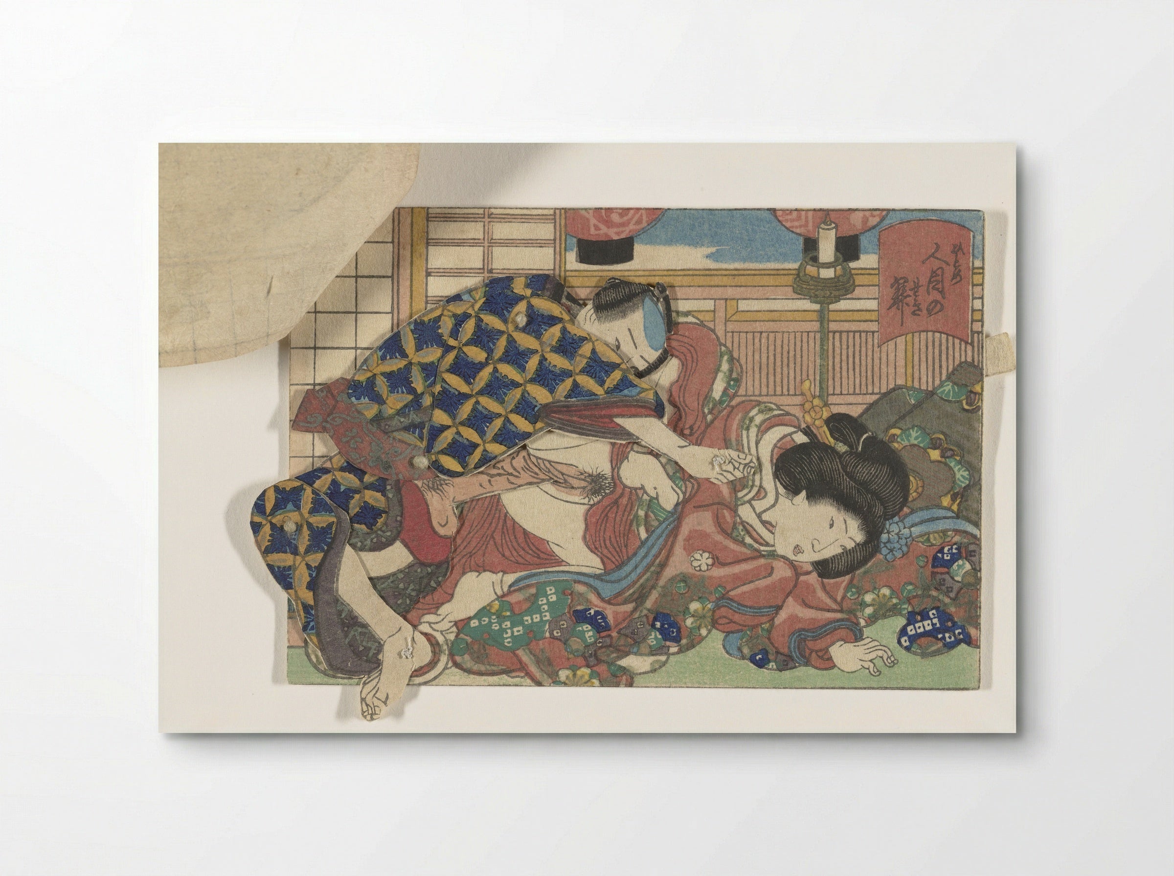 Untitled (Movable Erotic Print) - Utagawa Kunisada (I) - Poster