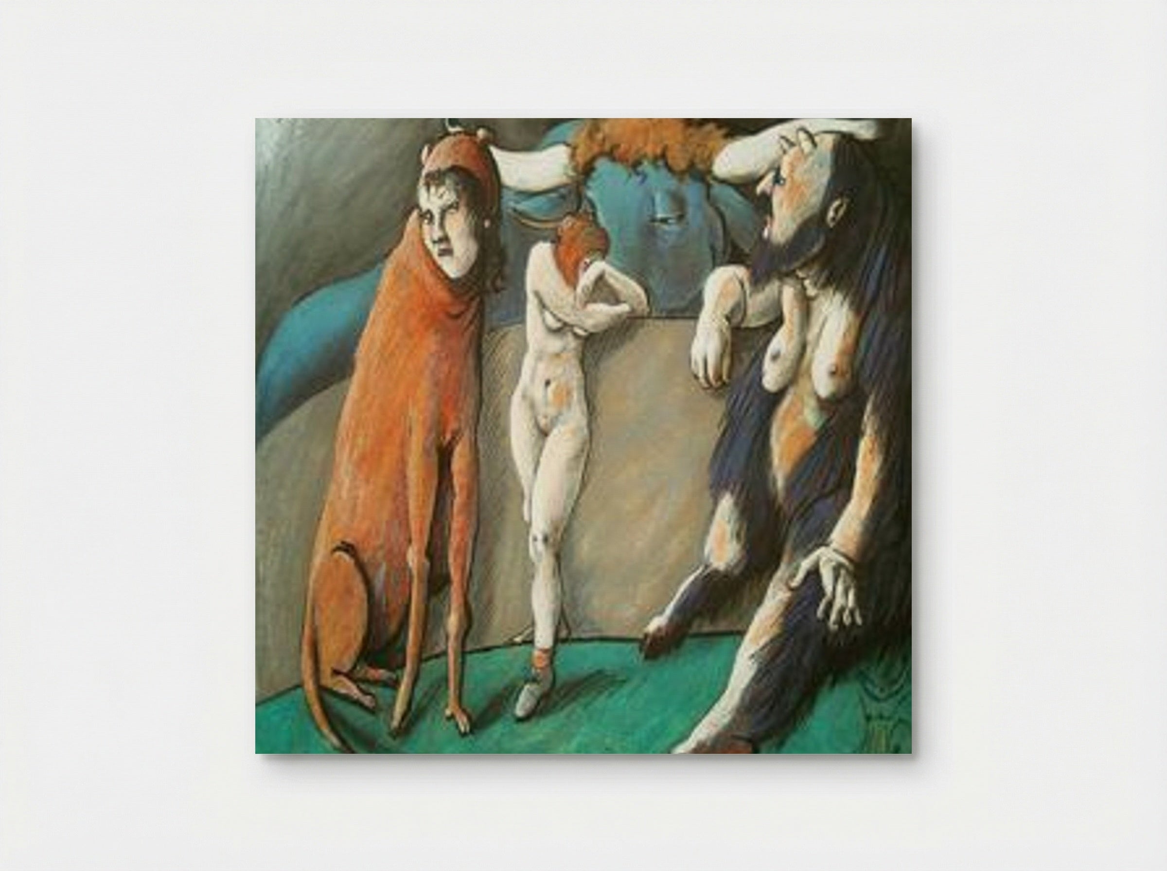 Untitled (Mythological Figures) - Benjamin Cañas - Poster