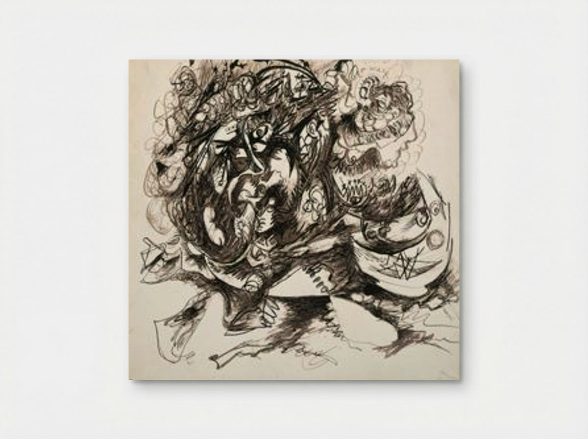 Untitled (O'Connor-Thaw 771) - Jackson Pollock - Poster