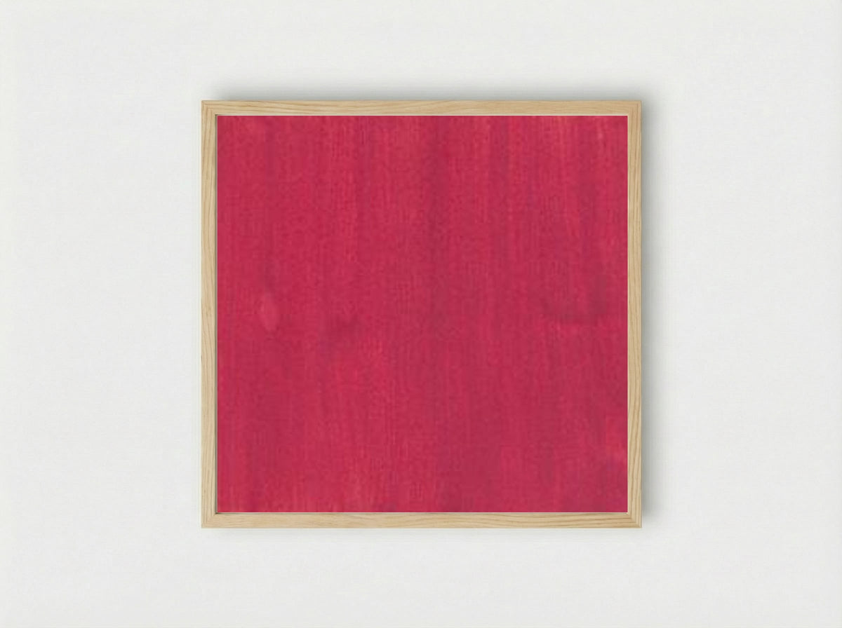 Untitled Pink Monochrome - Yves Klein - Framed Print Wood