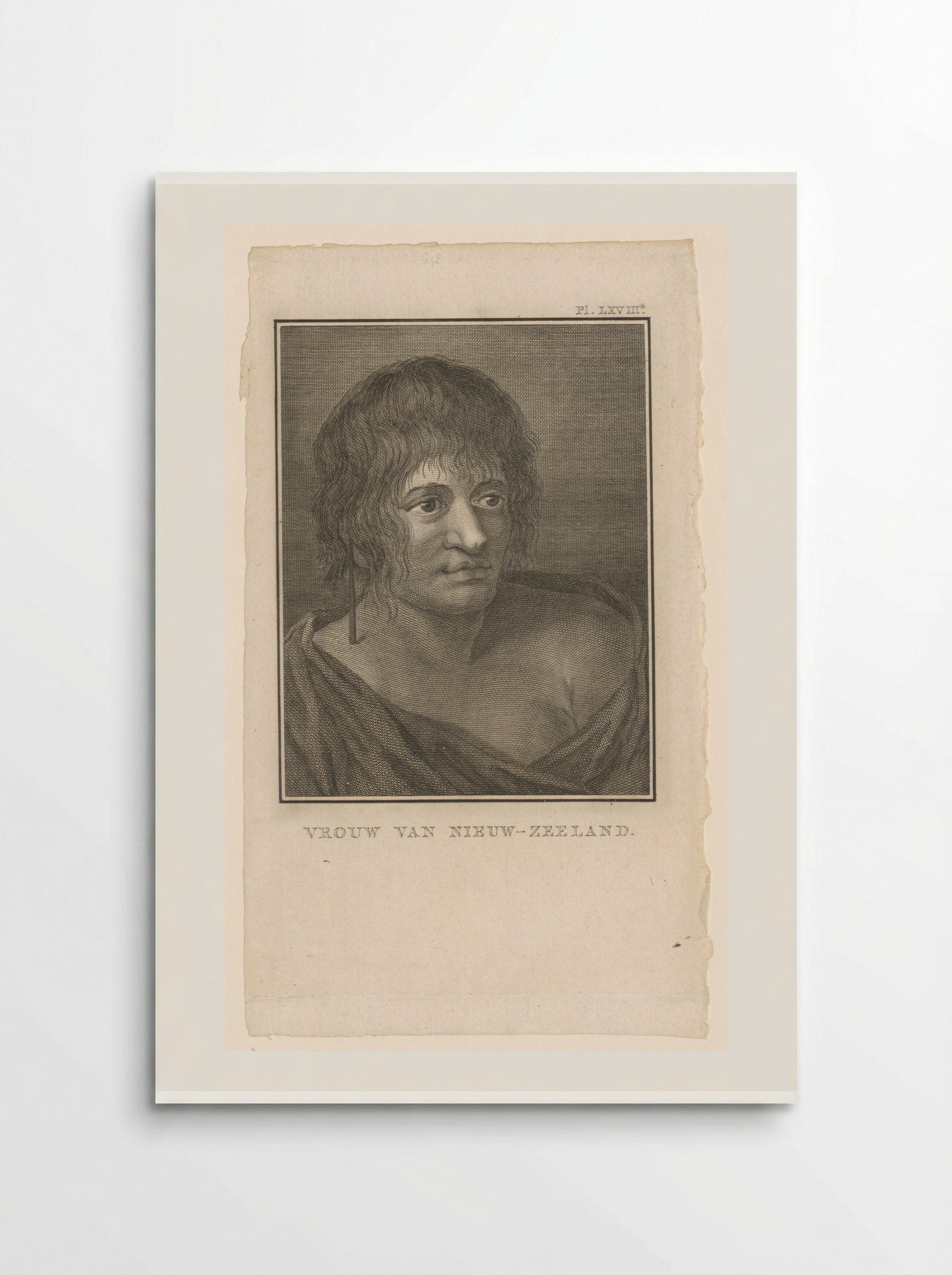 Untitled (Portrait of a Woman from New Zealand) - Solis Prints - Poster